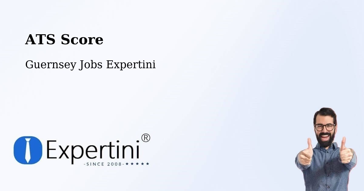 Resume ATS Score & Job Description Match Tool – Frie Baton - Guernsey Jobs Expertini