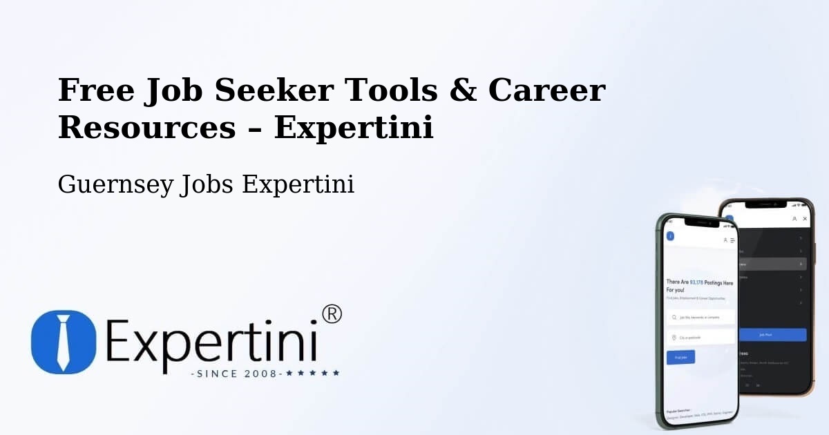 Free Job Seeker Tools & Career Resources – Frie Baton - Frie Baton, Guernsey Jobs Expertini