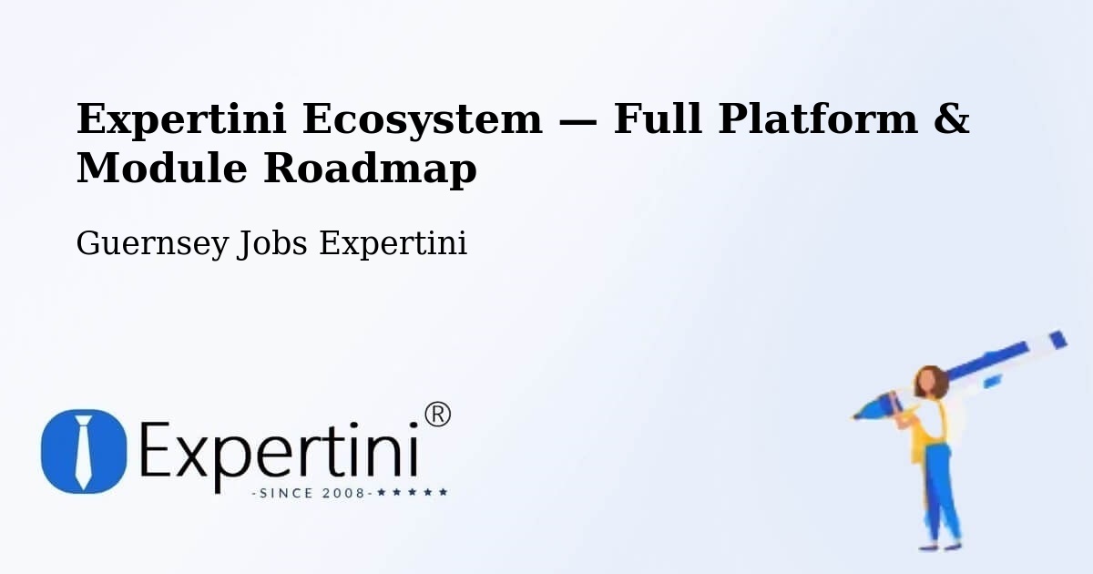 Expertini Ecosystem — Full Platform & Module Roadmap – Frie Baton